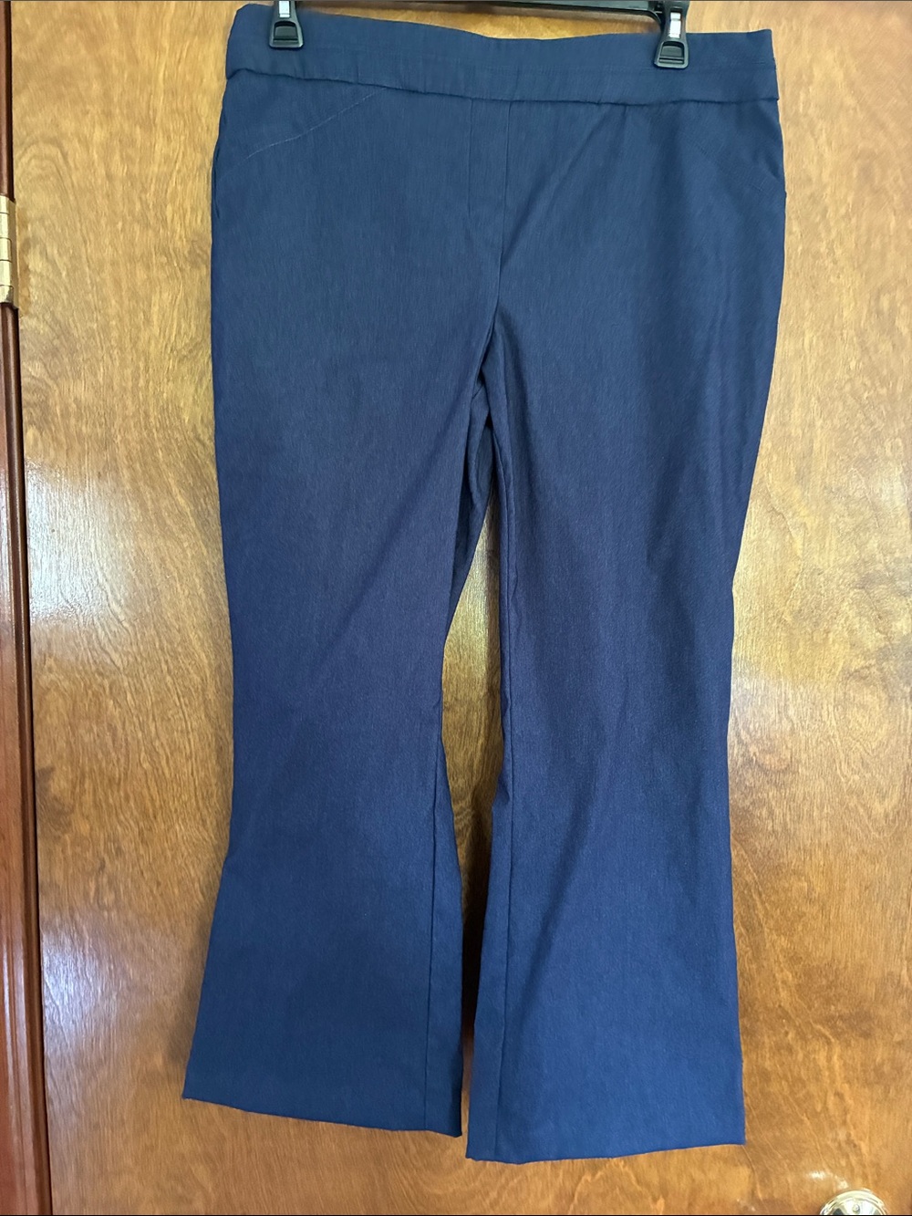 Kim Rogers Navy Flare Stretch Jeans Size 14S